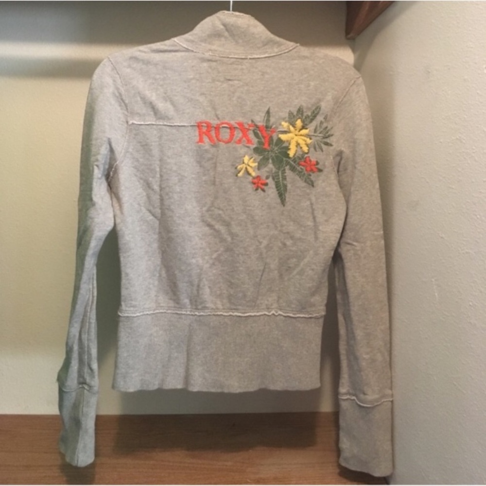 • Gray Roxy jacket • - Picture 2 of 3
